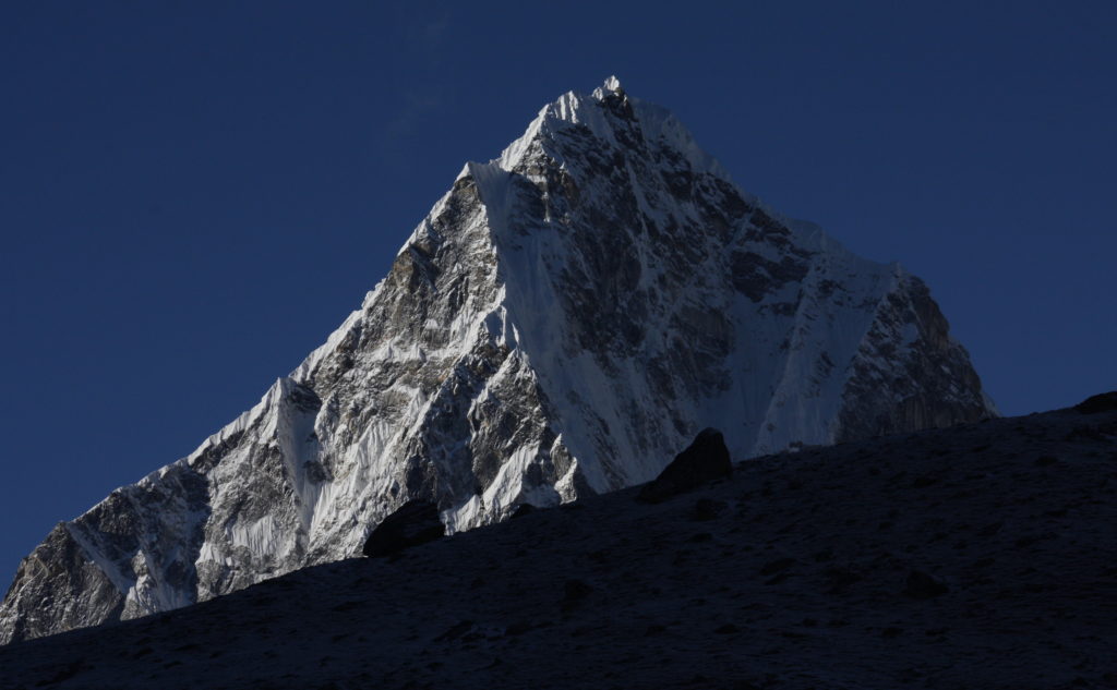 Cholate Peak climbing