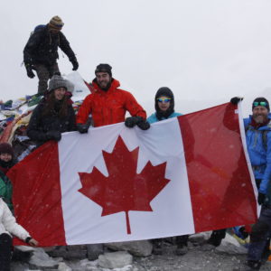 everest base camp trek with Canadian group