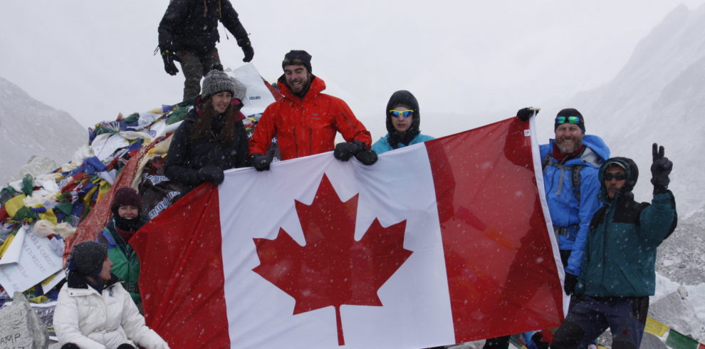 everest base camp trek with Canadian group