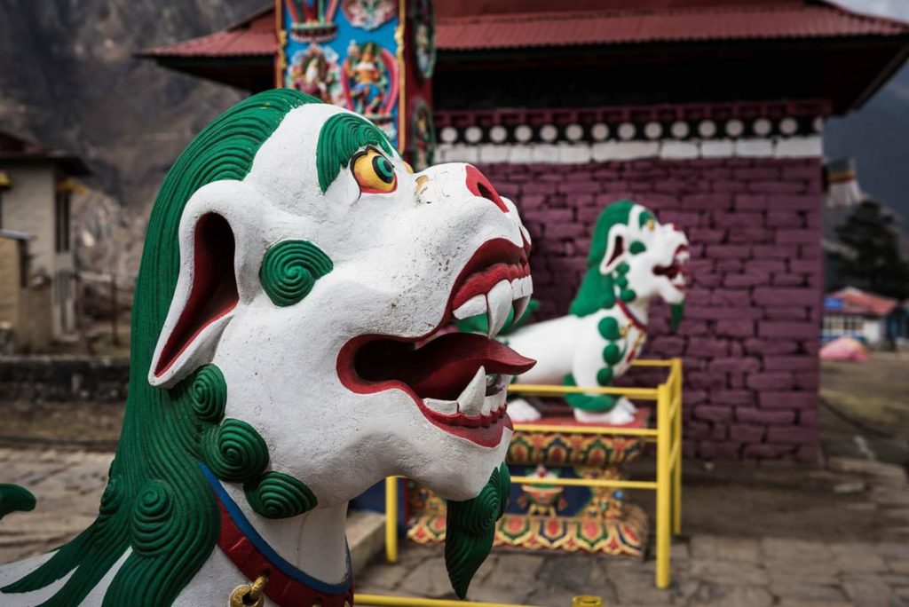 Mani Rimdu festival in Tengbouche