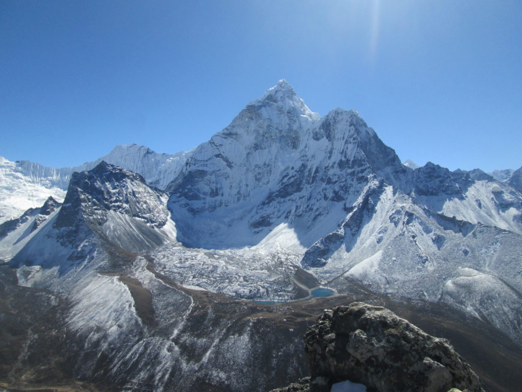 view from Renjola trek