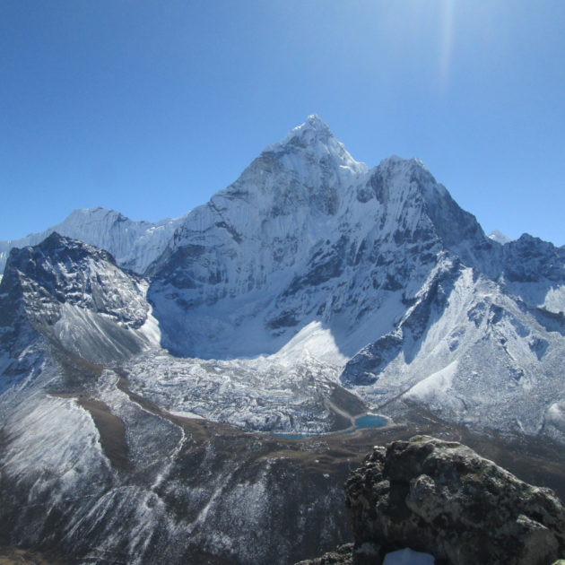 view from Renjola trek